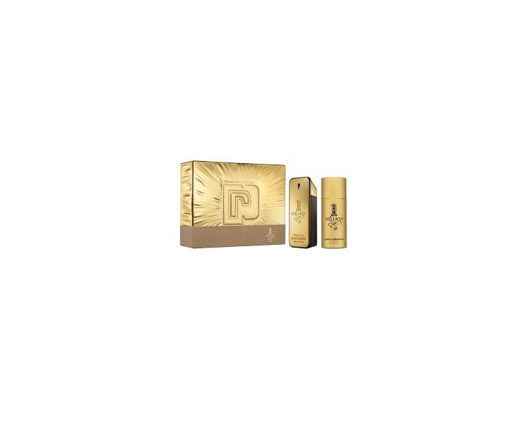 Paco Rabanne - 1 Million EDT 100 ml + Deodorant Spray 150 ml - Giftset