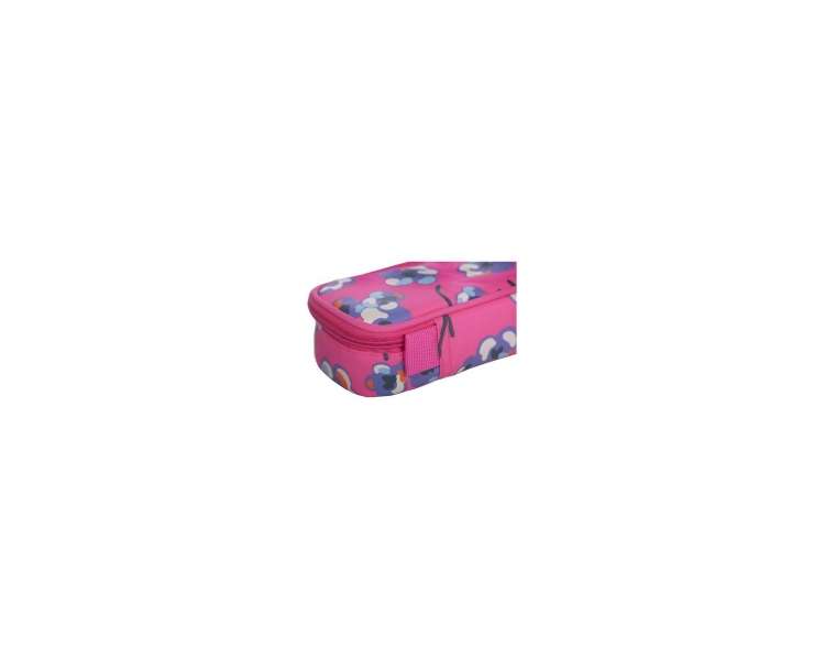 Ticket to Heaven - Pencil case - Neon pink flower (10059-3150-004)