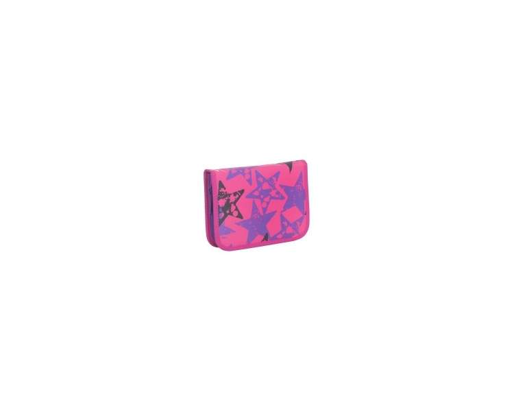 Ticket to Heaven - Big pencil case with content - Neon pink star (10058-3150-005)