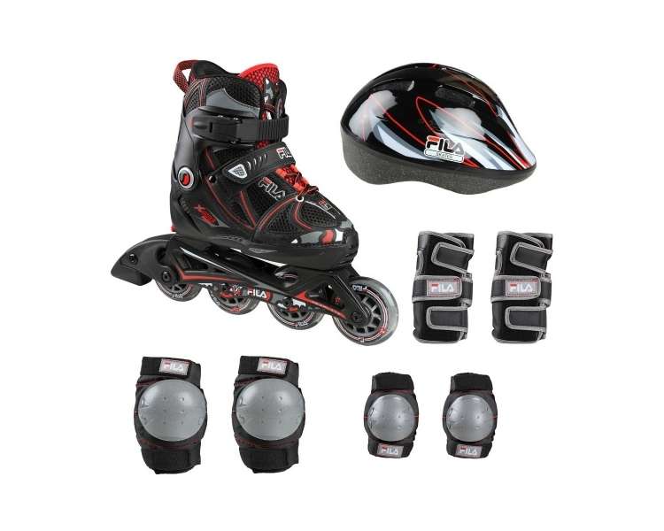 FILA - Rollerblades - X-ONE - Combo Set Black (32-35)