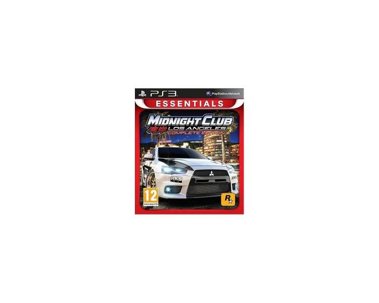 Midnight Club: Los Angeles Complete Edition (Essentials) Juego para Consola Sony PlayStation 3 PS3