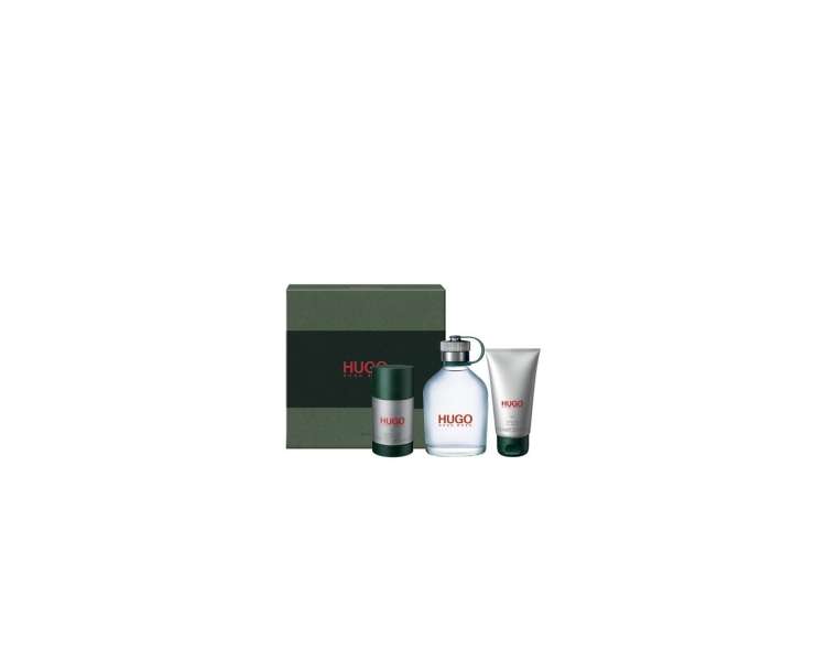 Hugo Boss - Hugo Man 125 ml EDT + Deo stick 75 ml + Shower Gel 50 ml - Gift Set