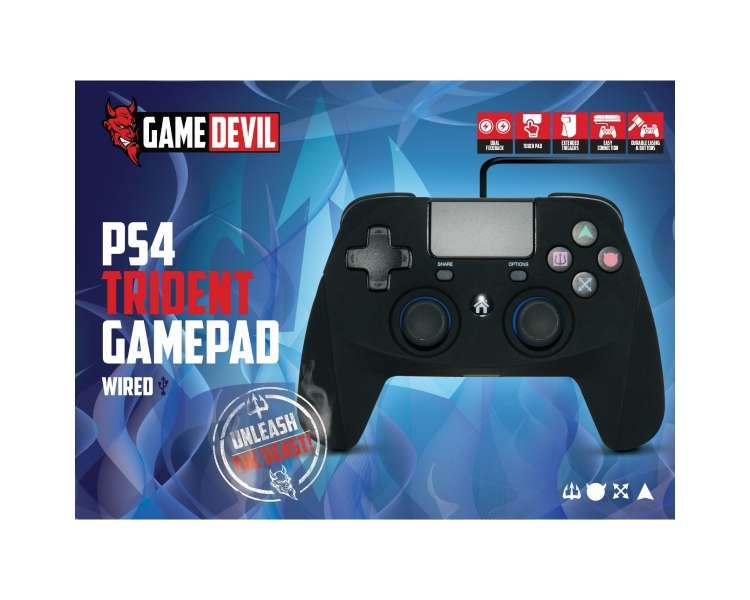 Game Devil Trident Wired Game Pad