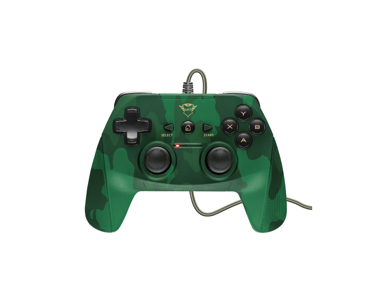 Mando Controlador Trust GXT 540C Yula Con Cable Gamepad- Camo Edition