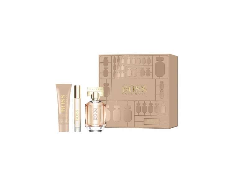 Hugo Boss - The Scent For Her EDP 50 ml + Body Lotion 50 ml + Rollerball EDP 7.4 ml - Giftset