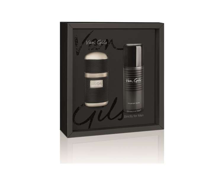 Van Gils - Strictly for Men EDT 30 ml + Deospray - Giftset