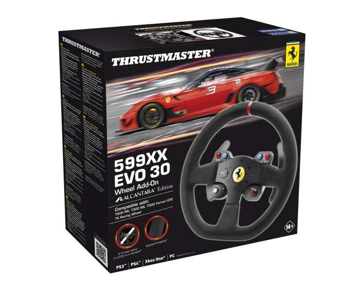 Thrustmaster - 599XX EVO 30 Wheel Add-On - Alcantara Edition