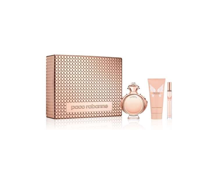 Paco Rabanne - Olympéa EDP 50 ml + Bodylotion 75 ml + EDP 6ml - Giftset