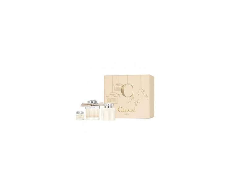 Chloé - Signature EDP 75 ml + Body lotion 100 ml + EDP 5 ml - Giftset