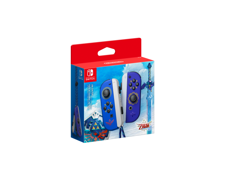 Nintendo Switch Joy-Con Controller Pair Blue Zelda Edition