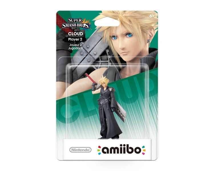 Nintendo Amiibo Figurine Cloud Player 2 (Super Smash Bros.)