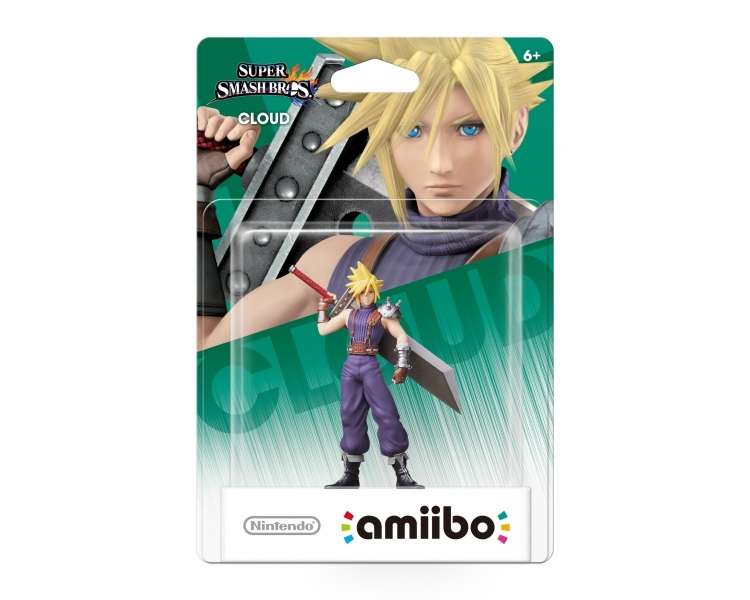 Nintendo Amiibo Figurine Cloud (Super Smash Bros.)