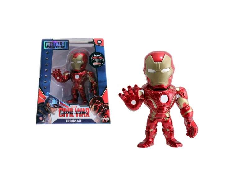 Jada Toys Marvel Civil War Captain America 4 inch Metal Diecast Figure - Iron Man