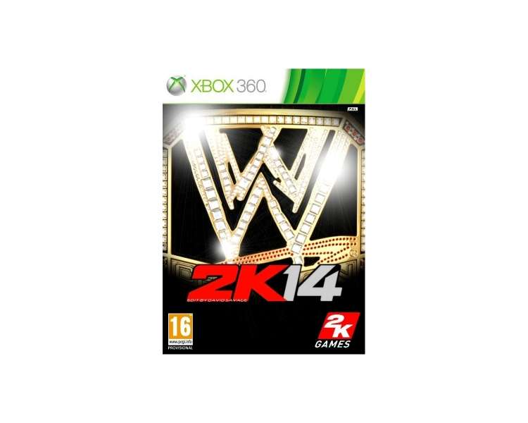 WWE 2K14, Juego para Consola Microsoft XBOX 360