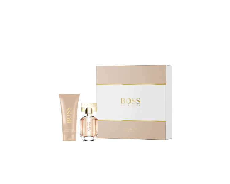 Hugo Boss - The Scent For Her EDP 100 ml+ Bodylotion 100 ml - Gift Set