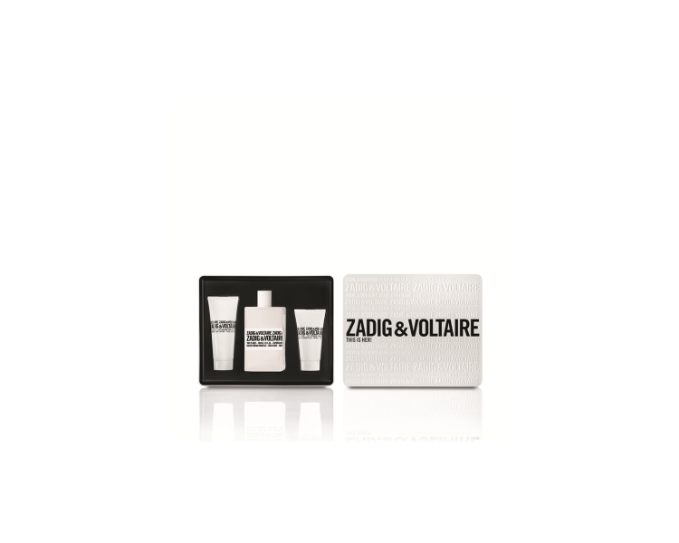 ZADIG & VOLTAIRE - This Is Her EDP 100 ml + Body Lotion 75 ml + Shower Gel 50 ml - Gift Set