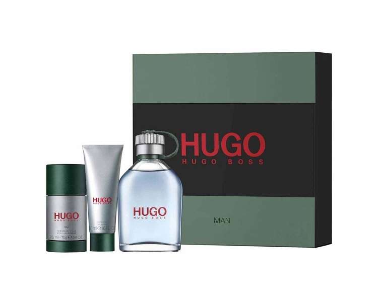 Hugo Boss Hugo Man 125 ml Giftset EDT Deo Stick Shower Gel