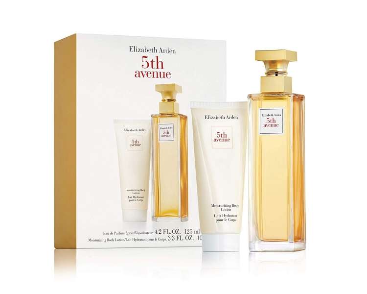 Elizabeth Arden - 5 th Avenue 125 ml EDP + Body Lotion 100 ml - Giftset