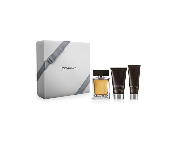 Dolce & Gabbana - The One for Men EDT 100 ml + Aftershave Balm 75 ml + Showergel 50 ml - Giftset