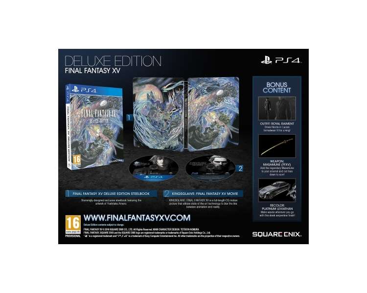 Final Fantasy XV (15) - Deluxe Edition