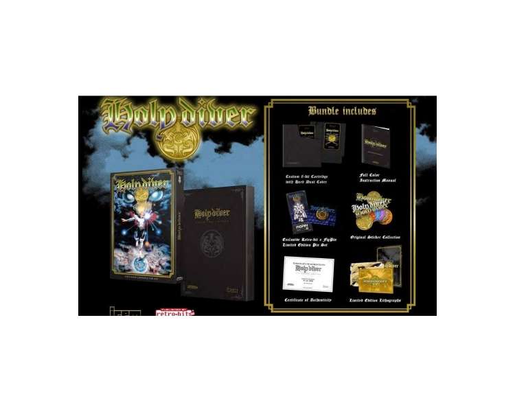 Holy Diver (Collector's Edition), Juego para Nintendo Entertainment System