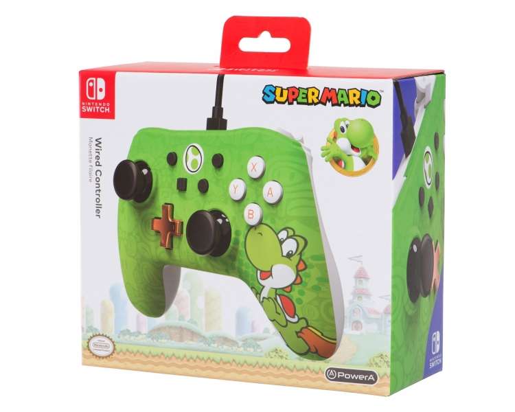 PowerA Con Cable Controller Controlador Mando - Yoshi