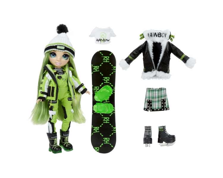 Rainbow High - Fashion Winter Break Doll- Jade Hunter (574781)