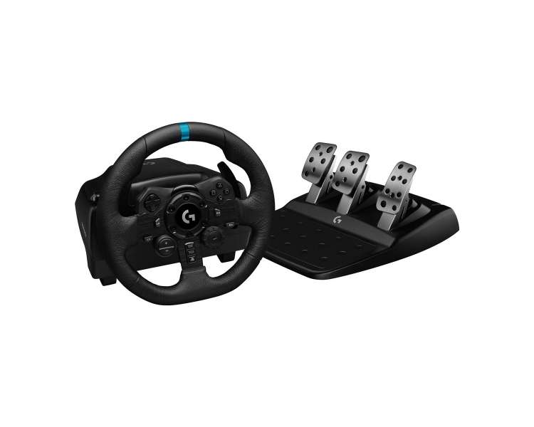 Logitech - G923 Racing Wheel and Pedals for PS5, PS4 and PC