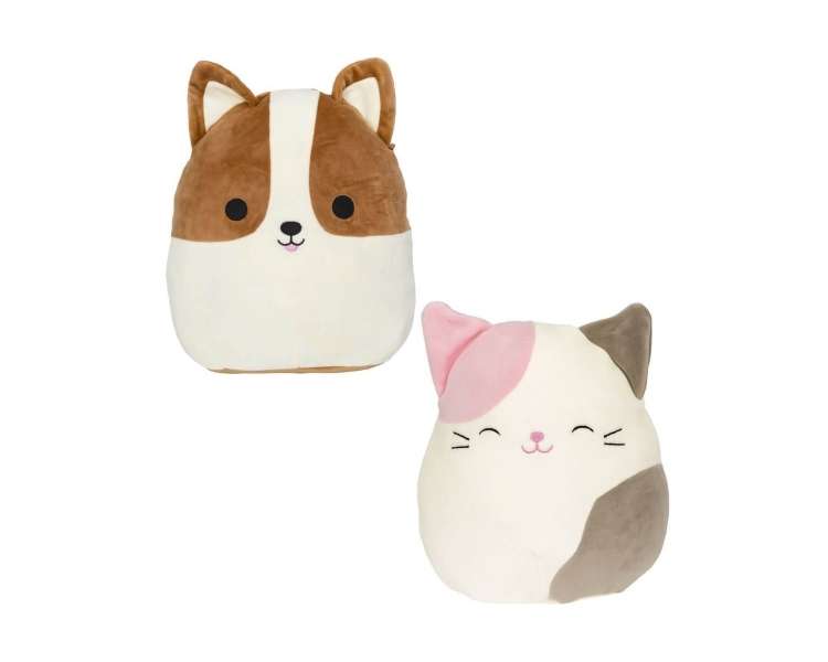 Squishmallows - Flip A Mallow 13 cm - Corgi & Cat