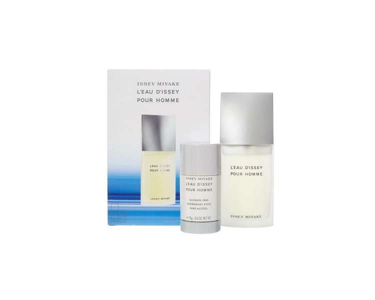 Issey Miyake - L'Eau d'Issey homme EDT 75 ml + Deo stick 75 g - Giftset