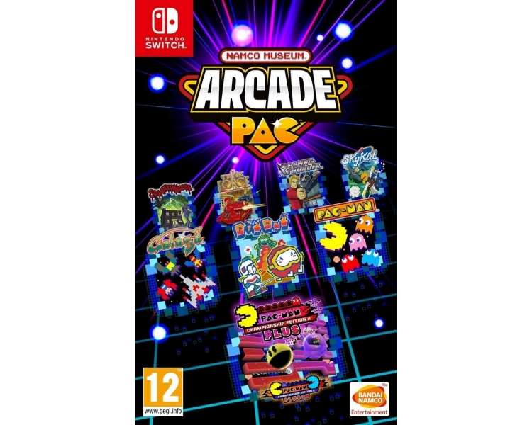 Namco Museum Arcade Pac, Juego para Consola Nintendo Switch