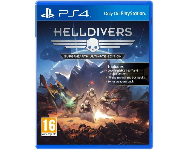 Helldivers Super-Earth Ultimate Edition, Juego para Consola Sony PlayStation 4 , PS4