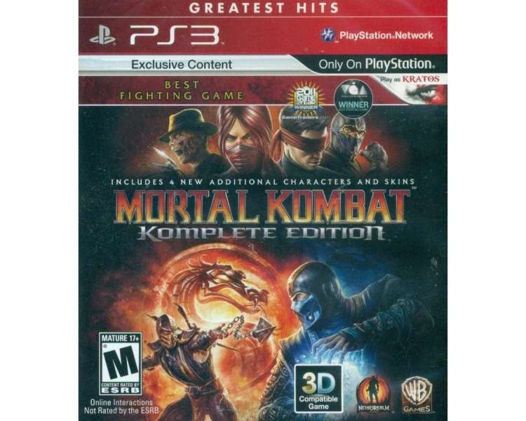 Mortal Kombat Komplete Edition (Greatest Hits) (Import)