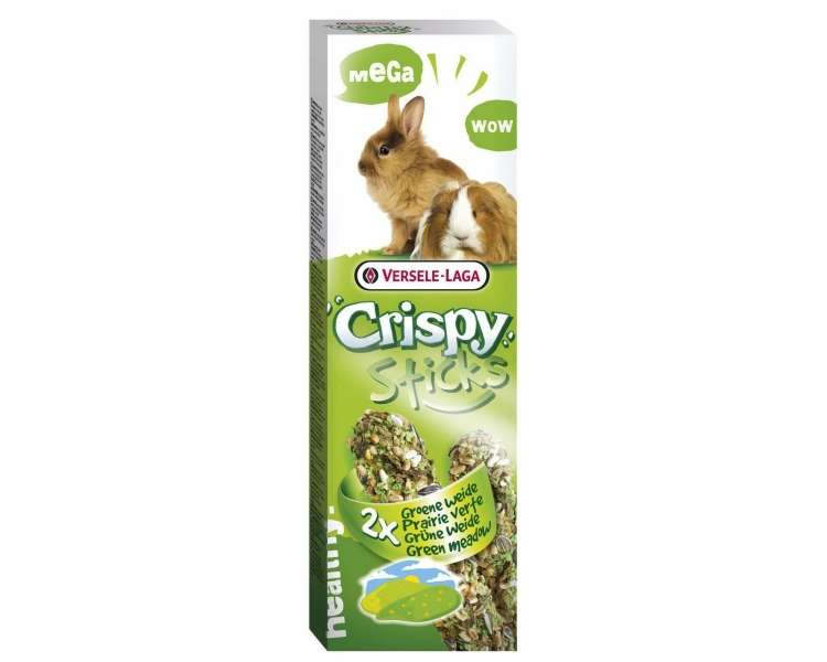 Versele Laga - Mega Sticks Rabbits-Guinea Pigs Green Meadow 140Gr - (510.0150)