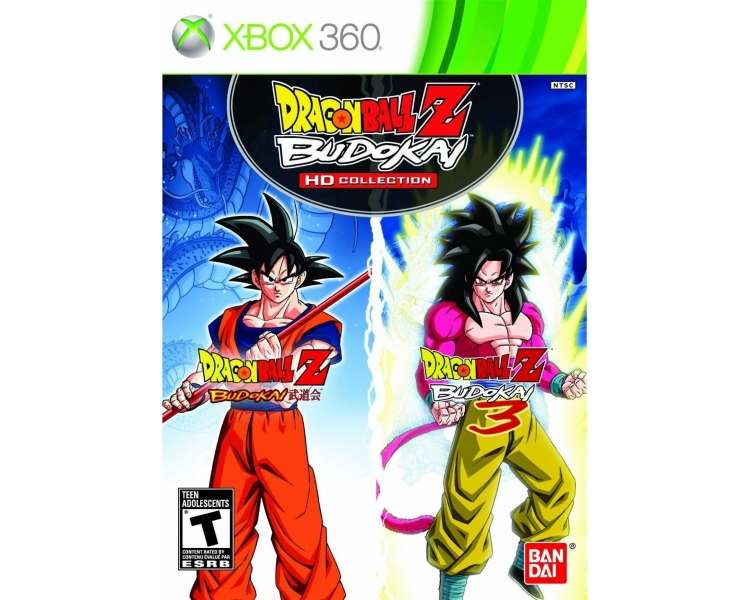 Dragon Ball Z Budokai HD Collection (Import) (Region locked US), Juego para Consola Microsoft XBOX 360