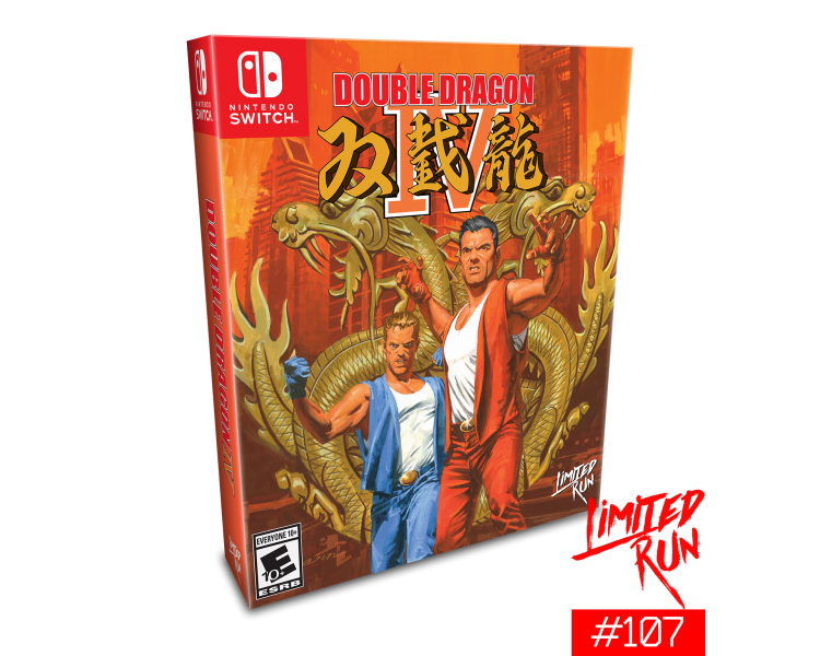 Double Dragon IV Classic Edition Limited Run N107 Juego para Consola Nintendo Switch