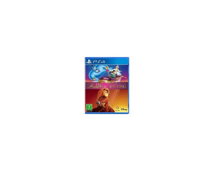 Disney Classic Games: Aladdin and The Lion King, Juego para Consola Sony PlayStation 4 , PS4