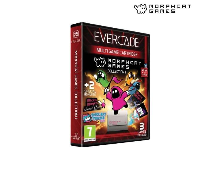 BLAZE EVERCADE Morphcat Cartridge 1, Juego para BLAZE TAB Plus