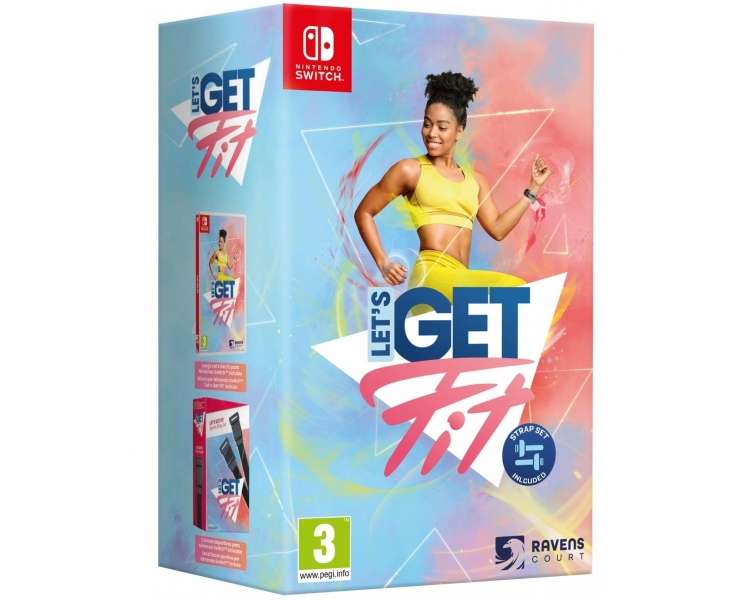 Let's Get Fit Includes Joy Con Straps, Juego para Consola Nintendo Switch