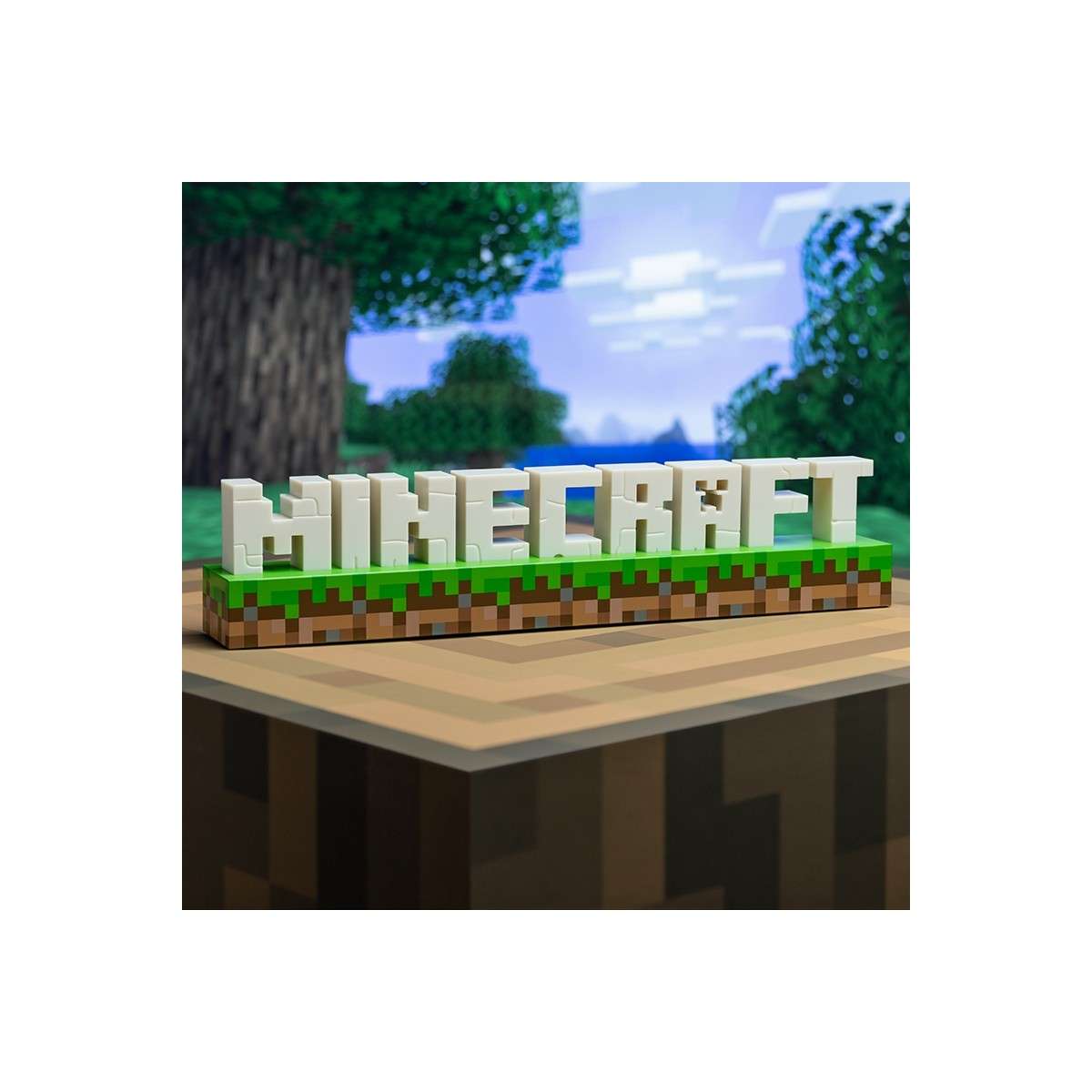 Minecraft Logo Light