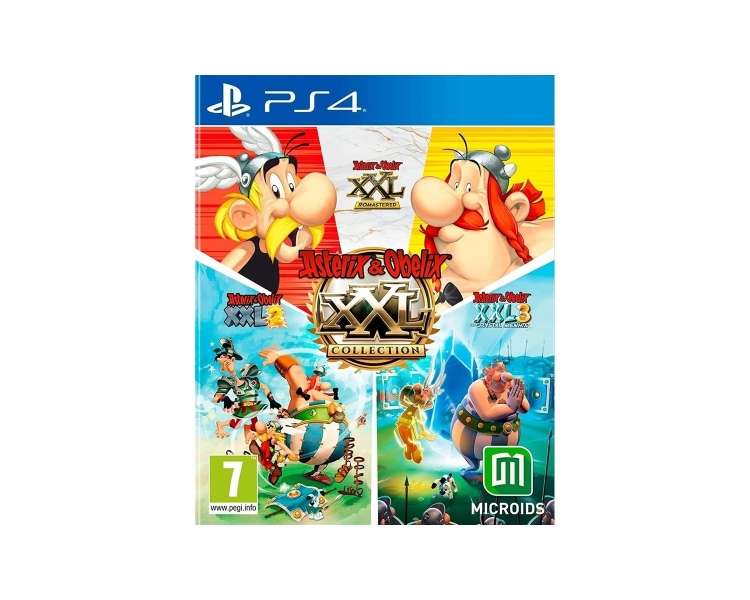 ASTERIX & OBELIX, COLLECTION (XXL 1/2/3), Juego para Consola Sony PlayStation 4 , PS4 [ PAL ESPAÑA ]