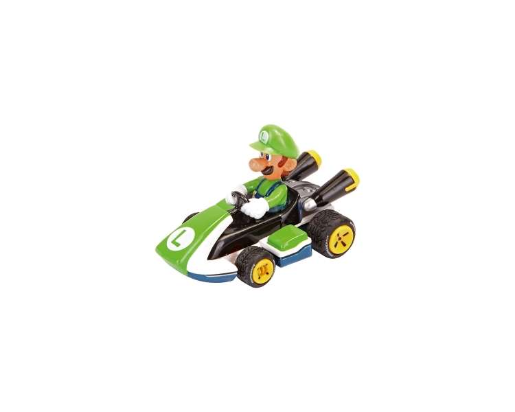 Carrera Pull Back Super Mario Kart - Luigi