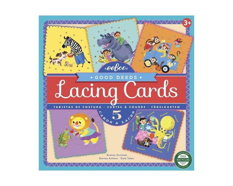 eeBoo - Lacing Cards - Good Deeds - (ELCGDD)