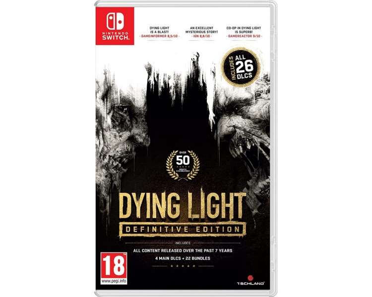 Dying Light, Definitive Edition, Juego para Consola Nintendo Switch