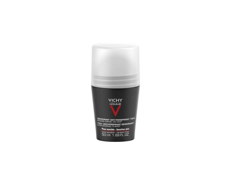 Vichy - Homme Antiperspirant Deo Roll-on 72h 50 ml