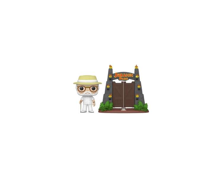 Funko POP! JOHN HAMMOND WITH JURASSIC PARK GATES N30