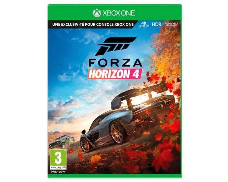 Forza Horizon 4, Juego para Consola Microsoft XBOX One