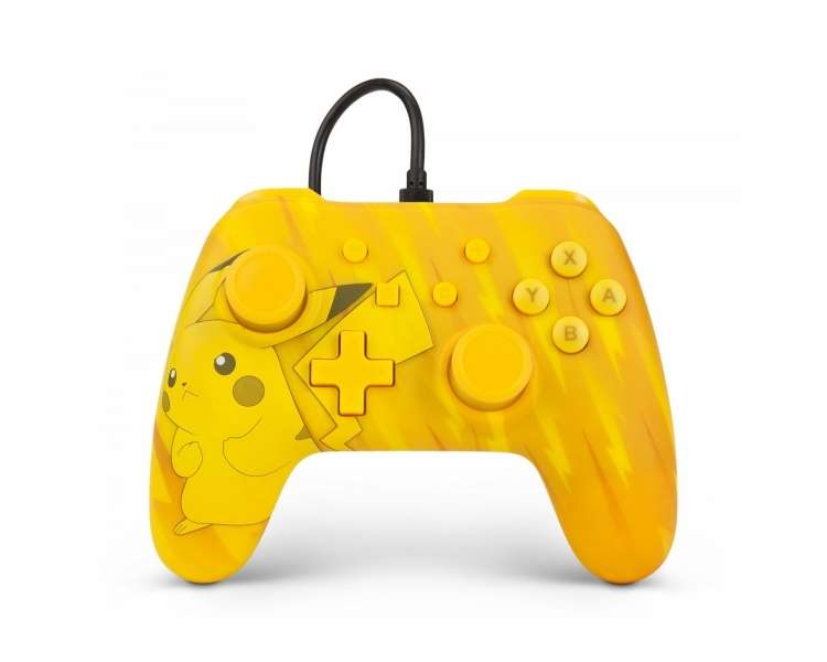 PowerA Nintendo Switch Con Cable Controller Controlador Mando Tonal Pikachu