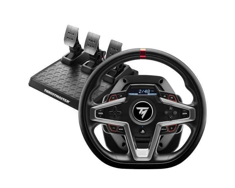 Thrustmaster - T248 Racing Wheel and Magnetic Pedals for PS5, PS4 & PC