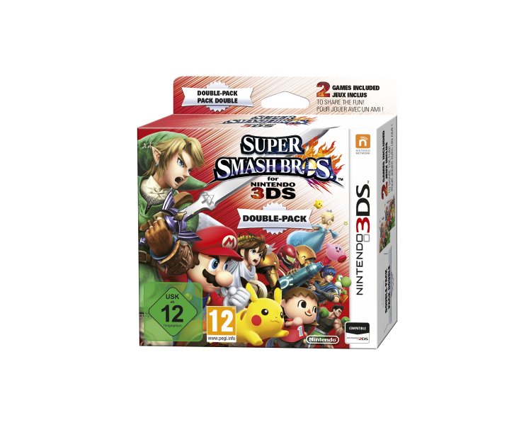 Super Smash Bros. Double Pack, Juego para Nintendo 3DS